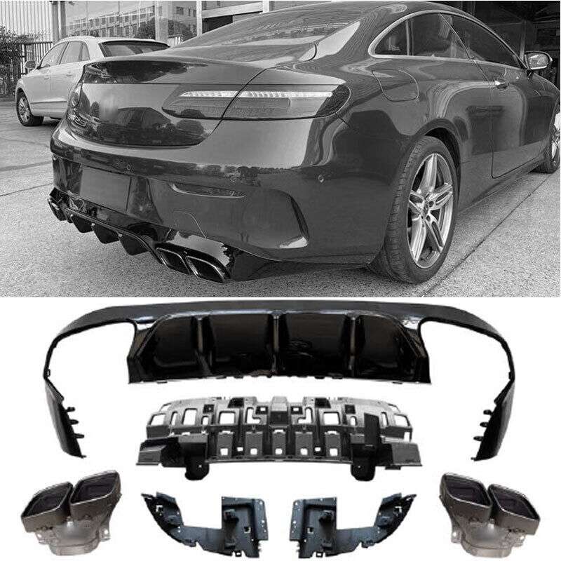 Adatto per Mercedes C238 A238 diffusore pre-lifting + mascherine scarico