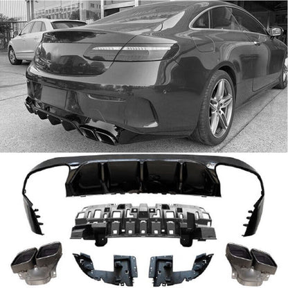 Adatto per Mercedes C238 A238 diffusore pre-lifting + mascherine scarico