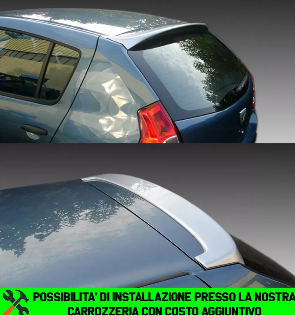 Dacia Sandero I 2008-2012 Spoiler Sul Dach Querruder Sport IN ABS