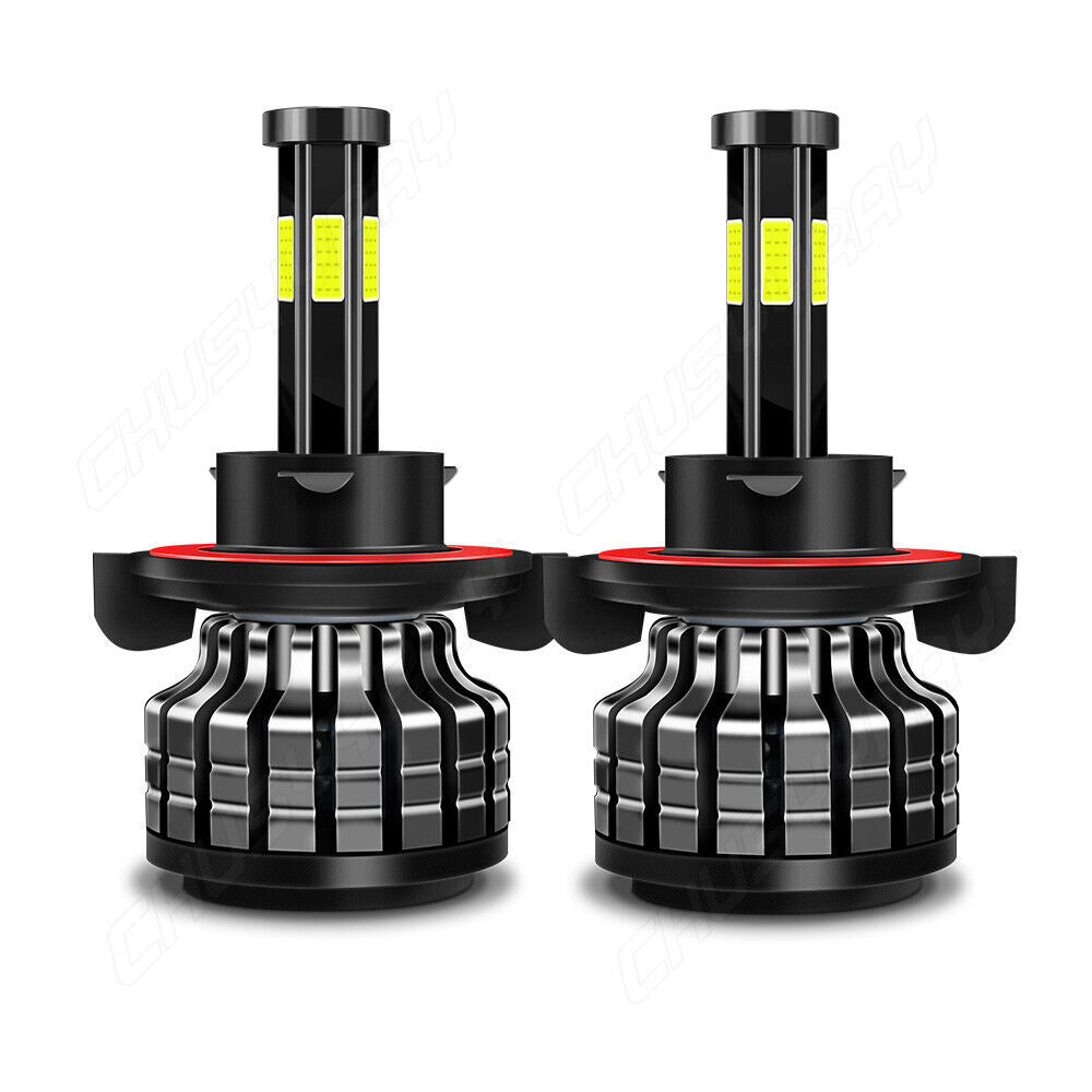 For 2006 2007 Mitsubishi Eclipse - 6000k LED Headlight Hi/Lo + Fog Light Bulbs 