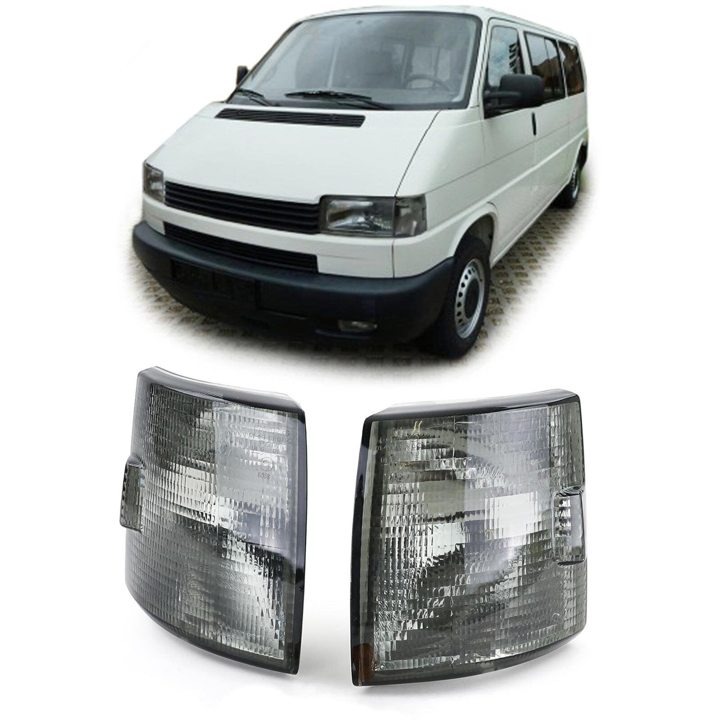 Frecce nere - coppia aftermarket compatibile con VW T4 Bus + Transporter