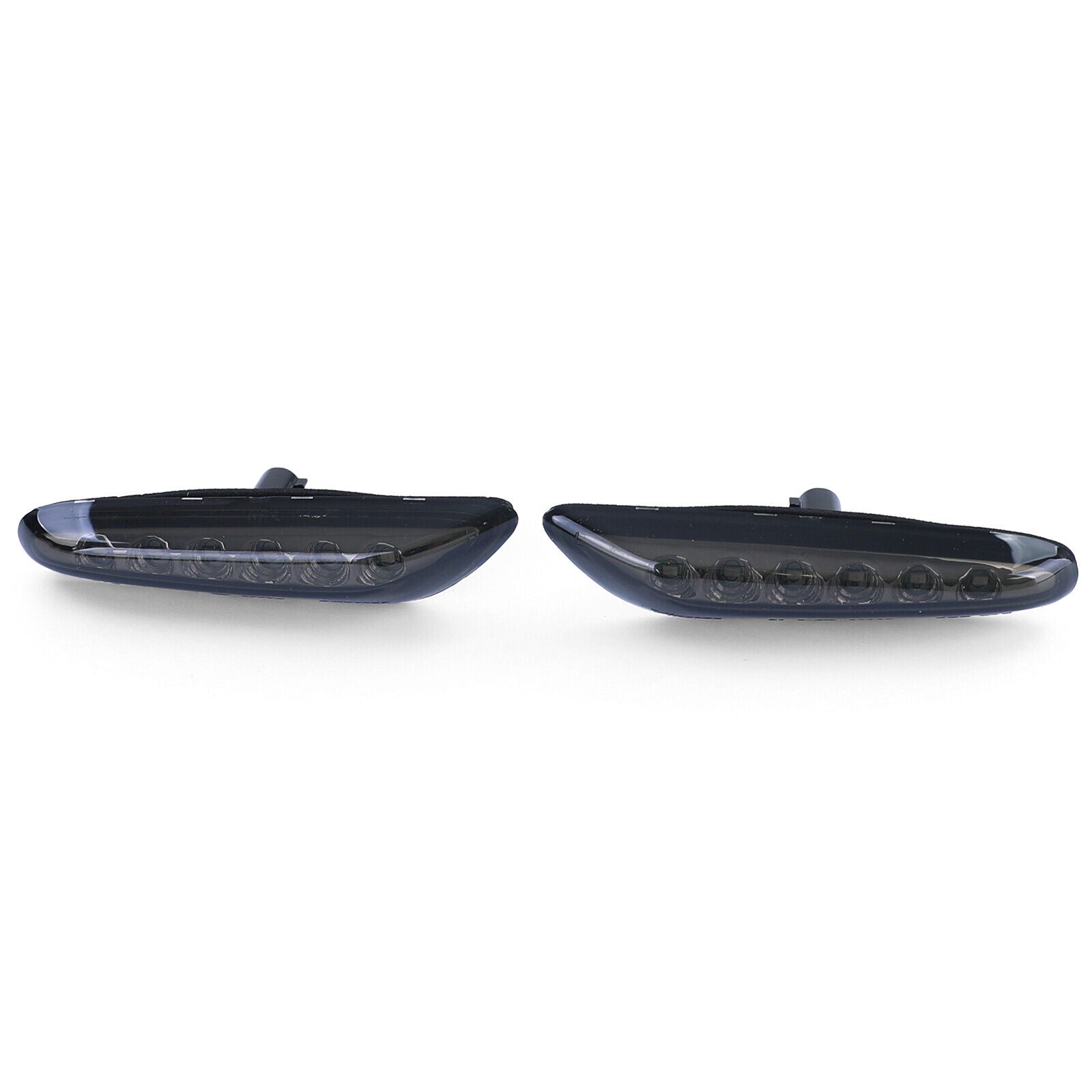 Coppia frecce laterali a LED fumo nero adatte per BMW Serie 5 E60 E61 X1 E84 X3 AUTOELEGANCERICAMBI