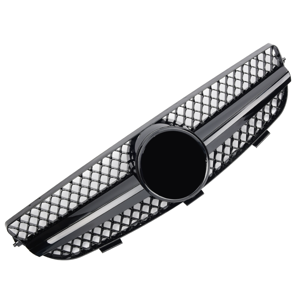 Griglia sportiva per Mercedes W209 CLK nero lucido AMG LOOK