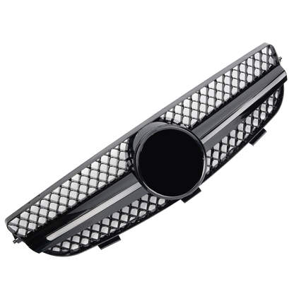 Griglia sportiva per Mercedes W209 CLK nero lucido AMG LOOK