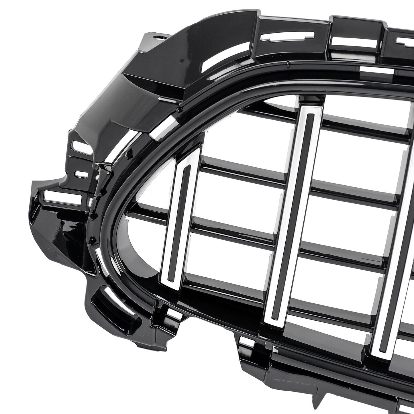 GRIGLIA GT Panamericana adatta per Mercedes W213 S213 A238 dal 2020 sliver nero