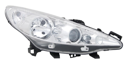 Set fari per Peugeot 207 CC H1 H7 Proiettore LWR Attuatore