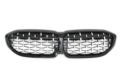 GRIGLIA RADIATORE ADATTA PER BMW SERIE 3 G20 G21 GRIGLIA LUCIDA DIAMANTE