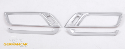 For BMW X1 F48 Chrome Frame Air Vent Nozzle Panel