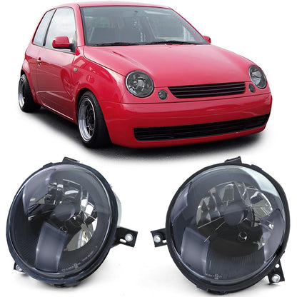 💫ART.6068 FARI ANTERIORI NERI per VW LUPO 1998-2005💫