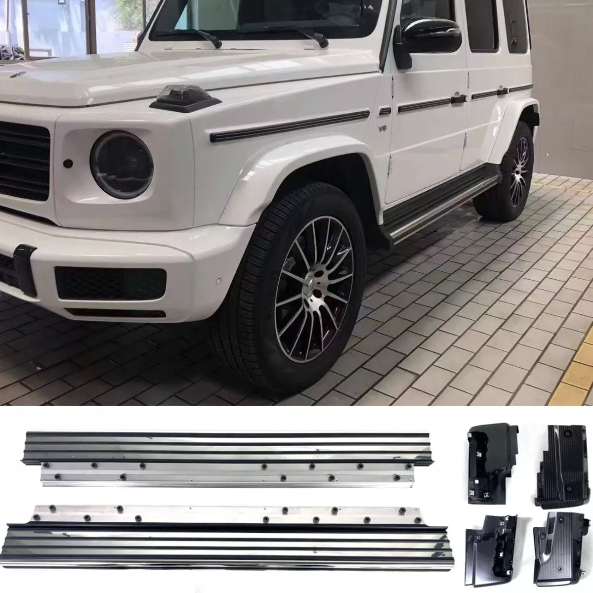 🌻Running boards suitable for Mercedes W463 G 2018-2024🌻 