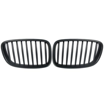 Griglia rene ponte singolo adatto per BMW Serie 5 Gran Turismo GT F07 nero opaco