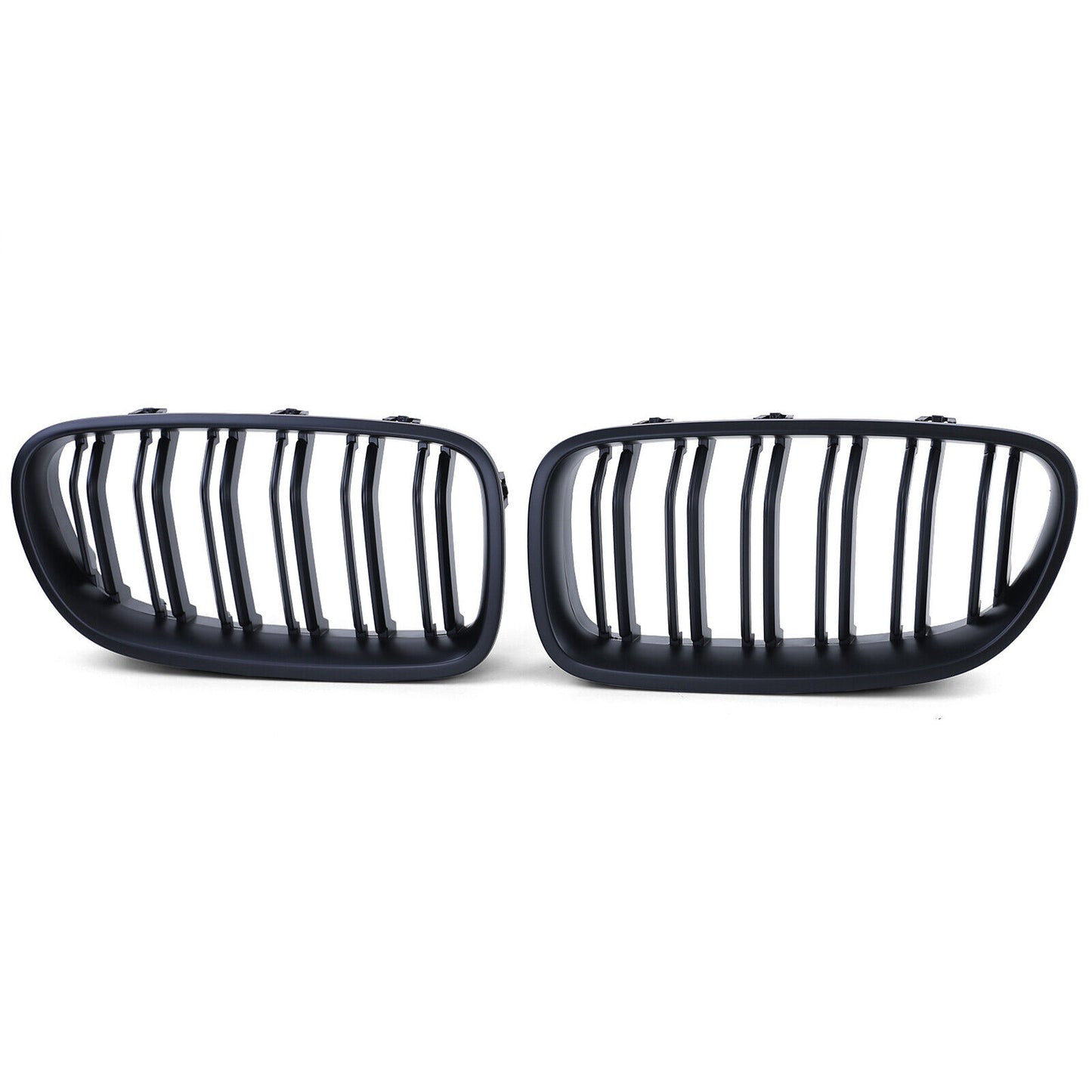 Matte Performance Double Bar Sport Radiator Grille for BMW F10 F11 10-17-