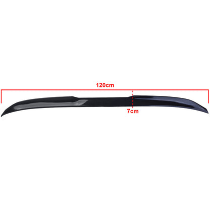 Labbro Spoiler Posteriore Universale Performance in Nero Lucido 120x7cm