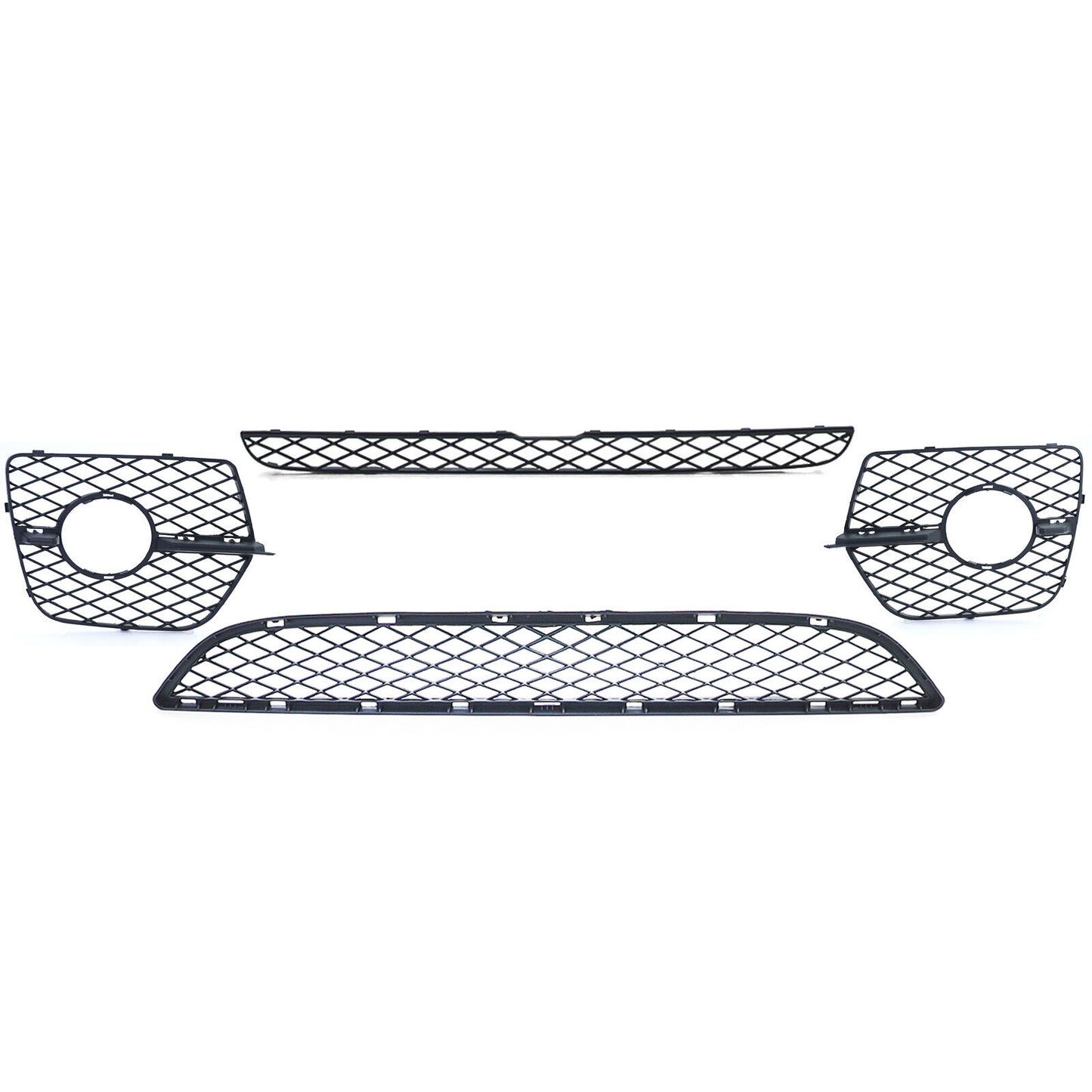 Grille Bumper Fog Light Trim Set Fit For BMW X6 E71 06-14