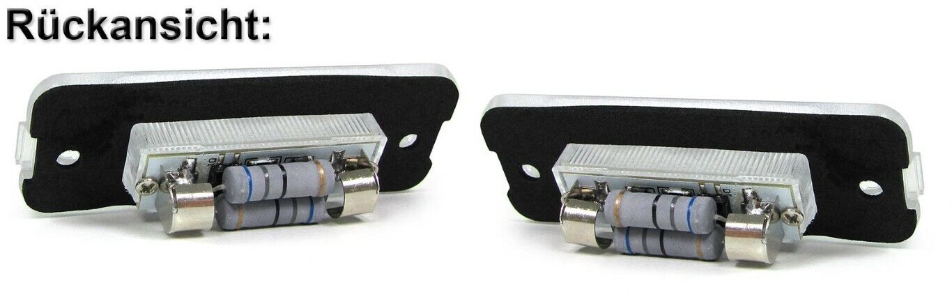 6000K white LED license plate light for Mercedes ML W164 08-11 GL X164 R W251- 