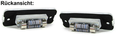 6000K white LED license plate light for Mercedes ML W164 08-11 GL X164 R W251- 