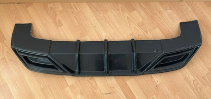 🔥2252🔥DIFFUSORE PER SEAT LEON MK4 – PIANO BLACK VACUUM PLASTIC 2020+🔥