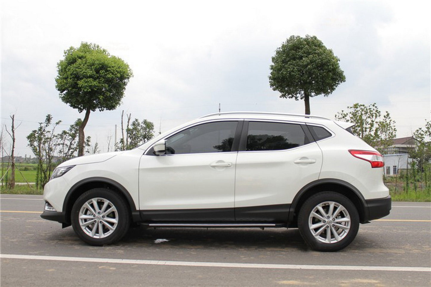 💫ART.7044 Pedane Laterali in Alluminio per Nissan Qashqai J11 (2014-2020)💫