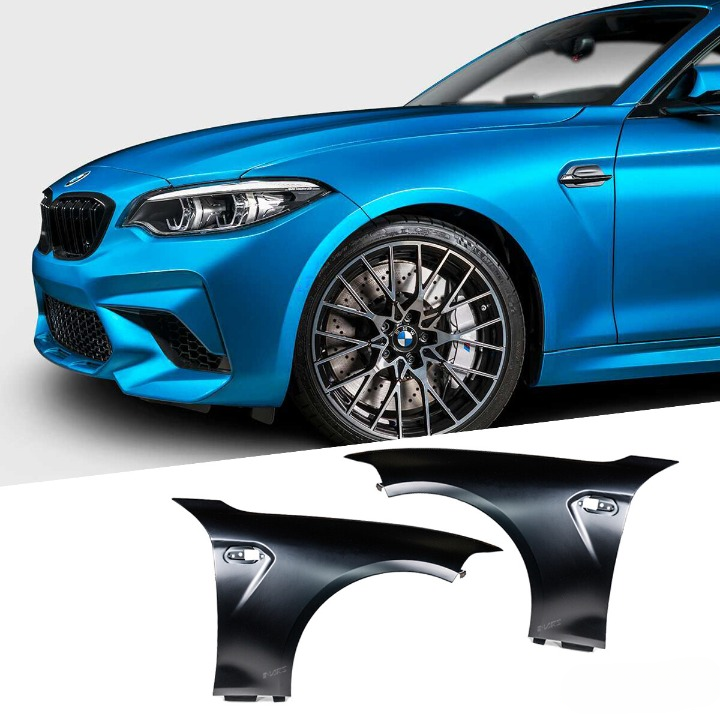 💫ART.7189 Parafanghi Anteriori M2 Look per BMW Serie 2 (F22, F23) (2013-2021)💫