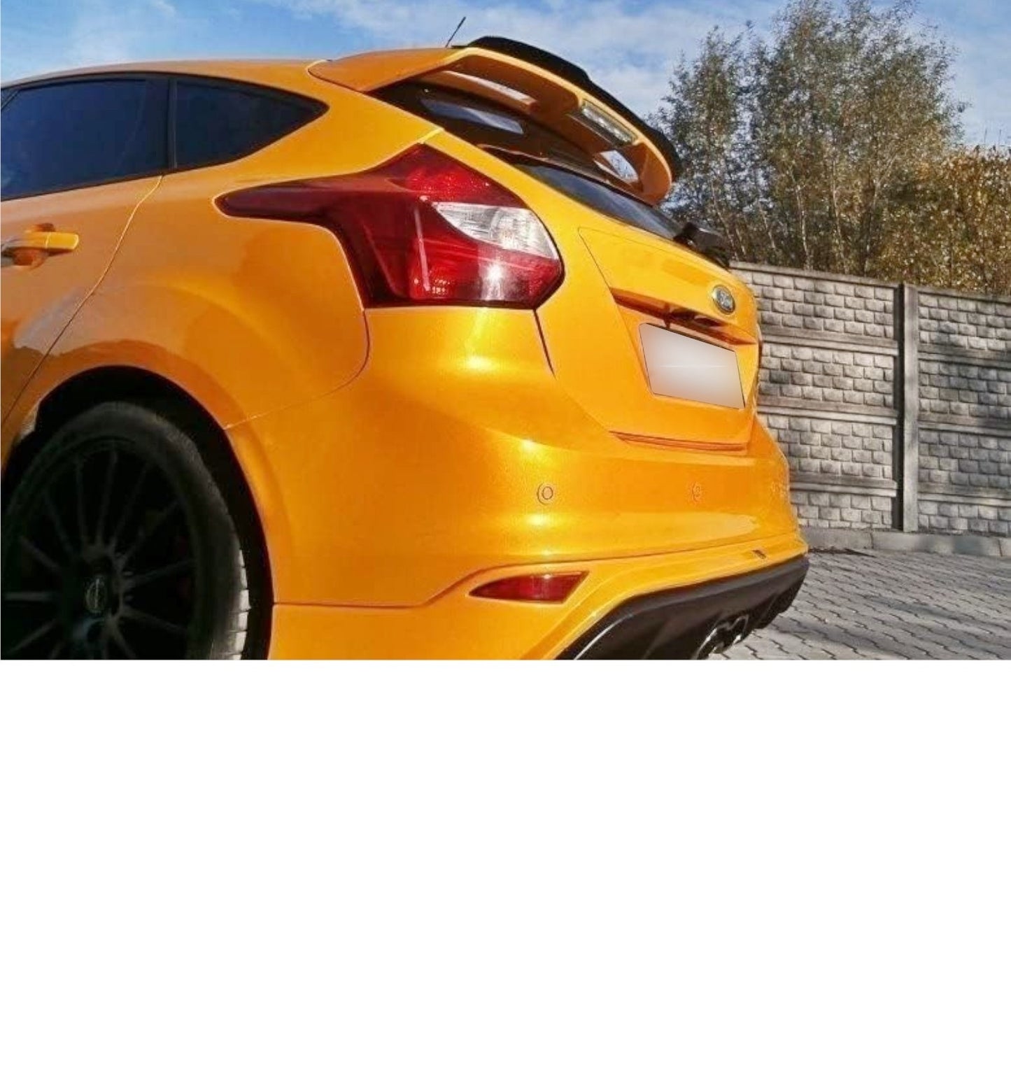 💕Bodykit  adatto per  FORD FOCUS ST MK3  nero  lucido💕
