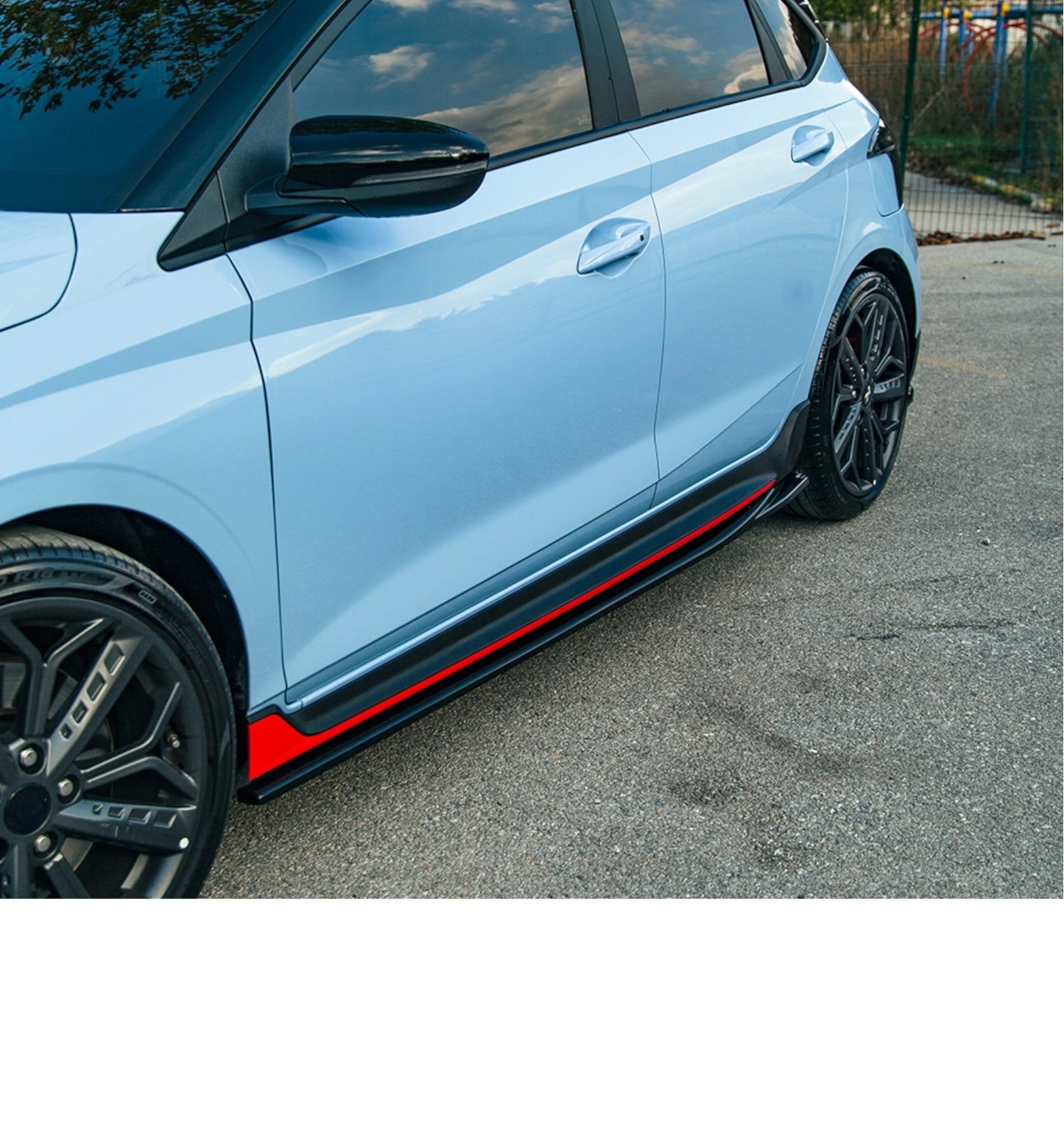 💕Bodykit  adatto per HYUNDAI i20N MK3  nero  lucido💕