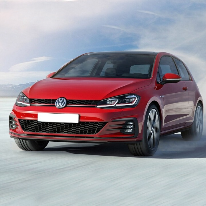 💫ART.7235 GRIGLIA SPORTIVA ACC con "LINEA ROSSA" per VW GOLF 7 17-19💫