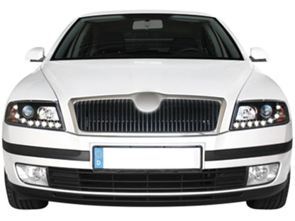 💫ART.6529 FARI DAYLIGHT CROMATI per SKODA OCTAVIA 2 2004-2008💫