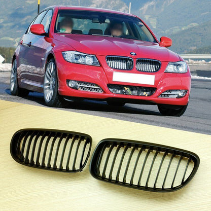 💫ART.7373 GRIGLIA NERO LUCIDO per BMW Serie 3 E90 / E91 LCI 09-11💫