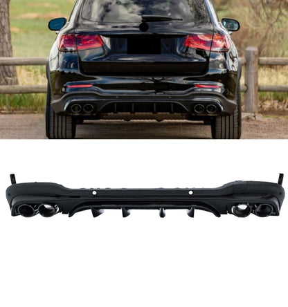 💕Diffusori   adatto per   MERCEDES GLC X253 AMG FACELIFT negro brillante  💕