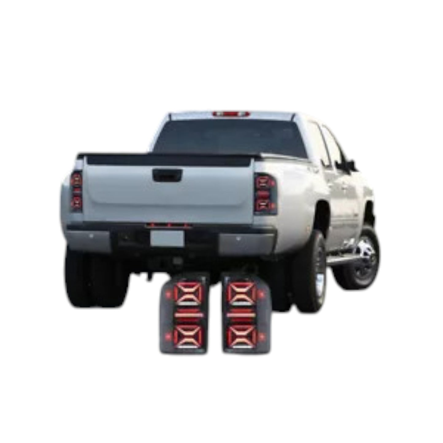 ⭐ART.2954 Fanali Posteriori a LED – Chevrolet Silverado 1500 / 2500 / 3500 ⭐