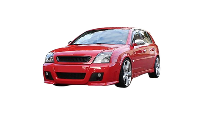 💫ART.6146 FARI ANTERIORI per OPEL VECTRA C 2002-2005 OCCHI D'ANGELO CROMATI💫