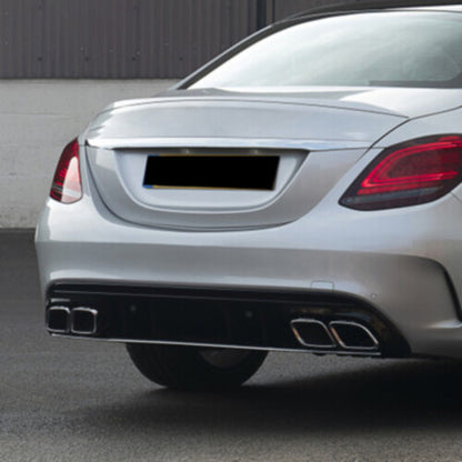 ART.3447  Terminali di C63 Facelift AMG Look per Mercedes Classe C W205 GLC
