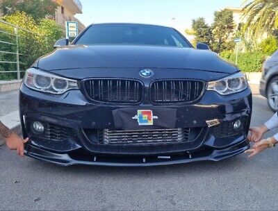 😍Labbro spoiler paraurti anteriore per BMW4 F32 F33 F36 13-03.19 M Look luci😍