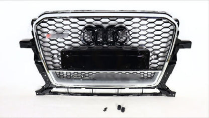 💫ART.3894 Griglia in stile RSQ5 Quattro Per Audi Q5 2012-2016 (cromata)💫