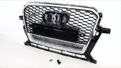 💫ART.3894 Griglia in stile RSQ5 Quattro Per Audi Q5 2012-2016 (cromata)💫