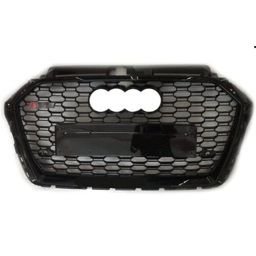 💫ART.3934 Griglia Radiatore per Audi A3 8V2 S-line S3 2017-2020 (Nero Lucido)💫