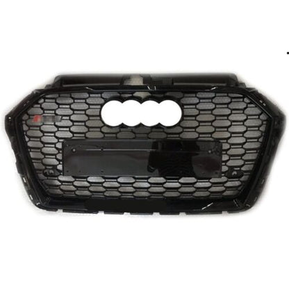 💫ART.3934 Griglia Radiatore per Audi A3 8V2 S-line S3 2017-2020 (Nero Lucido)💫