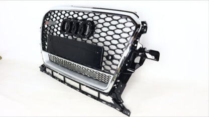💫ART.3894 Griglia in stile RSQ5 Quattro Per Audi Q5 2012-2016 (cromata)💫