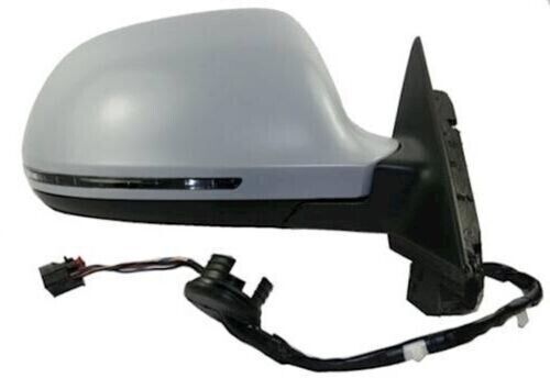 Right mirror for Audi A3 8P 3 doors 7/08-5/10 electric exterior mirror + glass