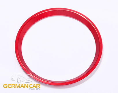 Anello volante per Mercedes A B C CLA GLE GLC 51 mm ROSSO TUNING