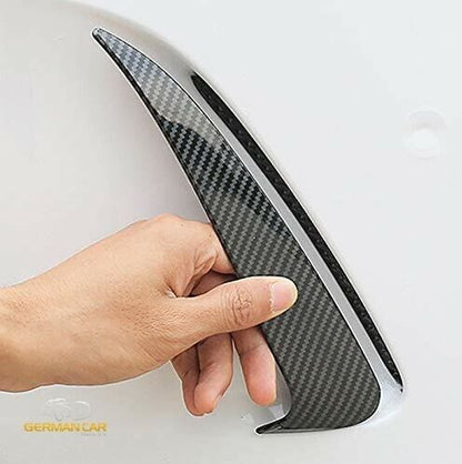 Adatto per Mercedes W205 Classe C posteriore AMG OTTICA FLICS AERO FLAPS CARBONI