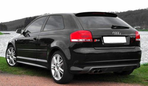 Audi A3 8P 3 porte 03-08 Diffusore posteriore S3 sotto paraurti ABS