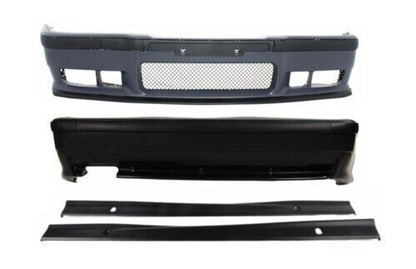 Body kit for BMW E36 3 Series 92-98 bumper side skirts M3 design