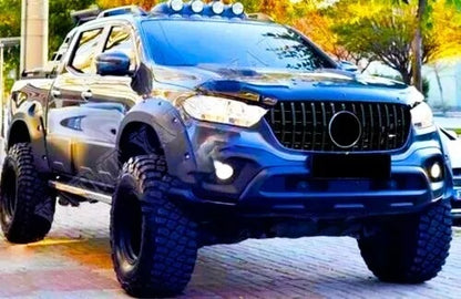 ✨Glossy Black Front GT Grille Fit FOR Mercedes X Class BR470 W470 15-19✨