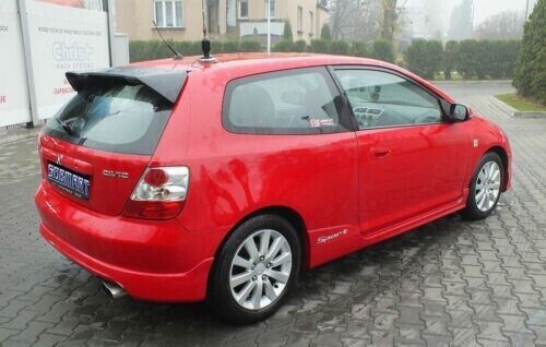 HONDA CIVIC VII 7 2000-2006 Tipo R-Style 3 porte SPOILER POSTERIORE TETTO SPOILER