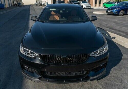 3 PIECE SPLITTER SUITABLE FOR BMW 4 SERIES F32 F33 F36 MSPORT GLOSS BLACK TENZO 