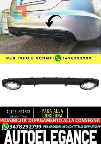 Paraurti posteriore con diffusore Volant D'Air adatto per Audi A6 C6 4F 2004