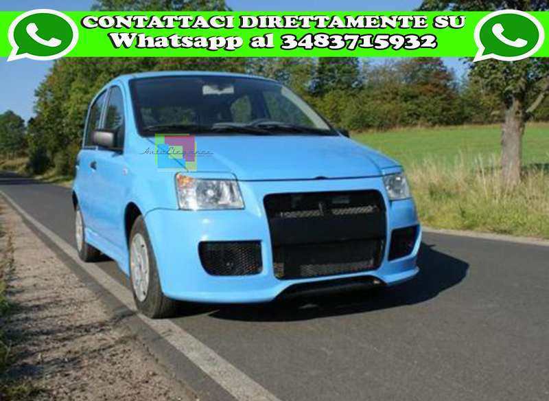 FIAT PANDA 169 2003-2012 MINIGONNE LATERALI SOTTO PORTA LOOK SPORTIVO