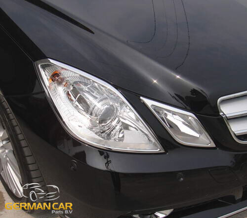 PER MERCEDES C207 A207 COUPE CABRIO TELAIO FANALE CROMATO