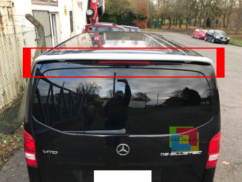 SPOILER POSTERIORE TETTO PER MERCEDES VITO W447 2014 IN POI